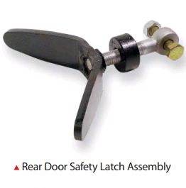 REAR DOOR SAFETY LATCH ASSEMBLY